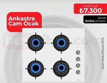 Arnica Ankastre Cam Ocak