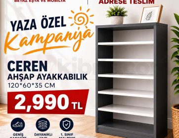 Ceren Ahşap Ayakkabılık