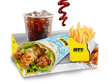 BBQ Soslu Wrap Menü