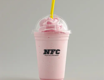 Güllü Sütlü Milkshake