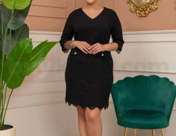 Morun Zarafetini Taşıyan Özel Tasarım Şık Elbise