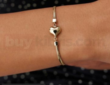 Kalp Zarafeti Bileklik