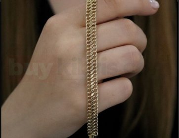 Klasik İlyana Model Altın Bileklik