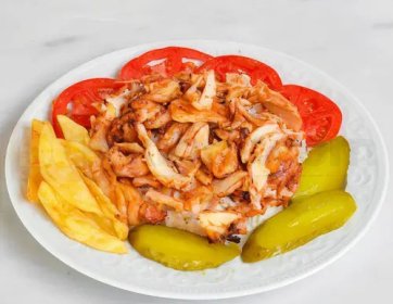 İskender (Tavuk Dönerden) Menü
