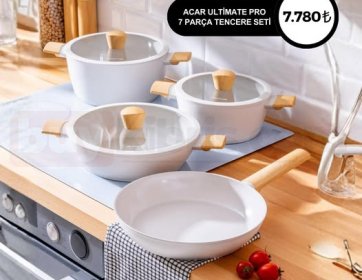 ACAR ULTIMATE PRO 7 PARÇA TENCERE SETİ