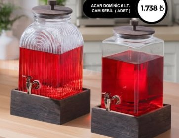 ACAR dominic 6 lt. cam sebil