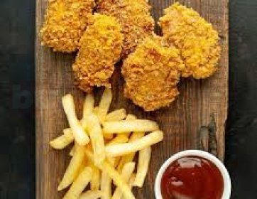 Ev Yapımı Tavuk Nugget menü 