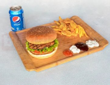 Enchicken Burger & Coca Cola Menü