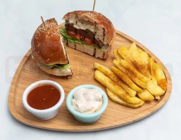 Mexico Burger & Coca-Cola Menü