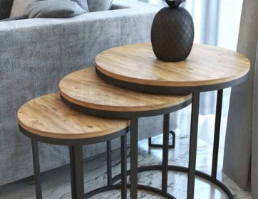 ÜÇLÜ ZİGON SEHPA 