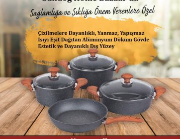 Lezzeti granitte bul, şıklığı mutfağına taşı