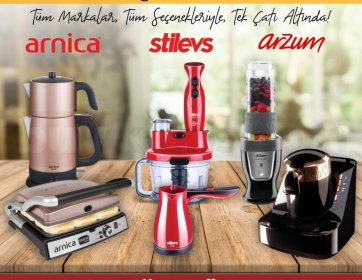 Aradığın tüm küçük ev aletleri, tek çatı altında