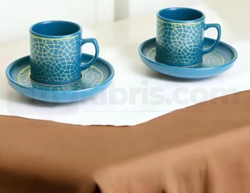 Mavi Desenli 2’li Türk Kahvesi Fincan Takımı