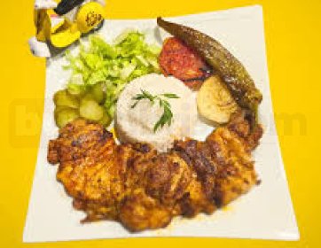 Tavuk Pirzola Servis + Ayran