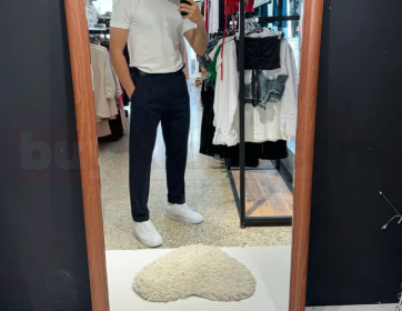 Beyaz Basic Slim Fit Tişört