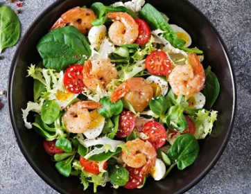 Avokadolu Karidesli Salata