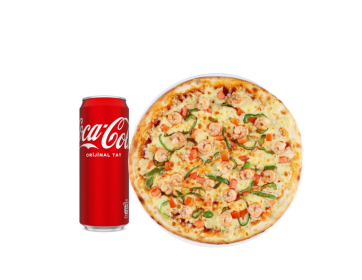 Seafood Pizza (24 cm.)