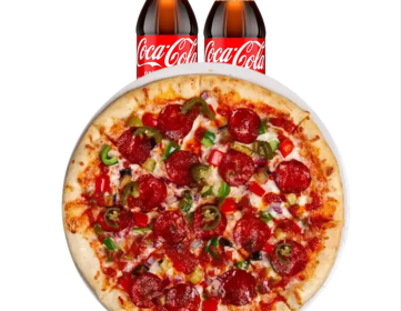 Mexican Hot Pizza (63 cm.)