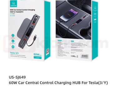  Tesla için 60W Araç Merkezi Kontrol Şarj Merkezi (3/Y)