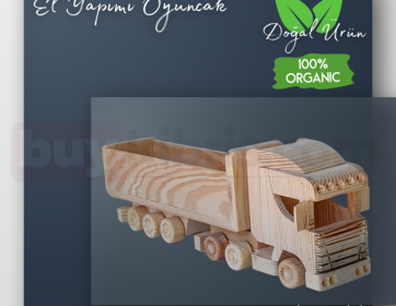 Organik Oyuncak Kamyon