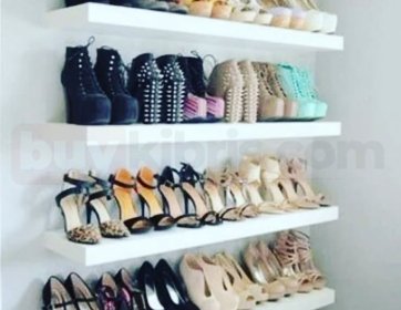 Özel Tasarım Ayakkabılık ve Duvar Raf Sistemi