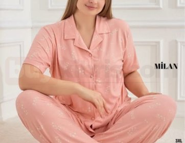 Mihra, büyük beden pijama 