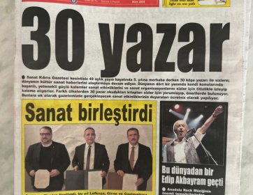 Sanat Kıbrıs yeni sayısı çıktı