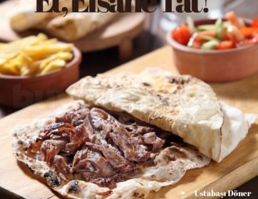 Sıcak lavaş + bol et