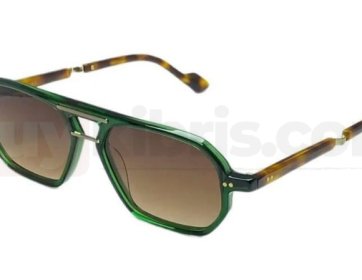 Yeşil Camlı Retro Güneş Gözlüğü