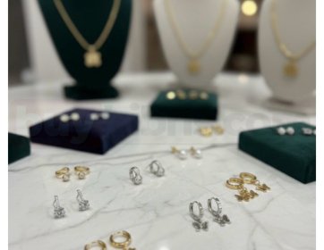 Altın ve Gümüş Detaylı Küpe ve Kolye Modelleri