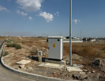 Lefkoşa Organize Sanayi Bölgesinde 1000 m2 Köşe Üzer Kiralık Arsa