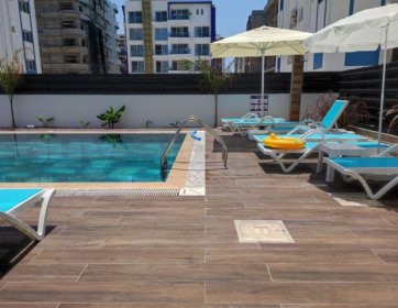 AYLIK ÖDEMELİ!!!!İSKELE LONG BEACH KİRALIK 2+1 EŞYALI DAİRE 