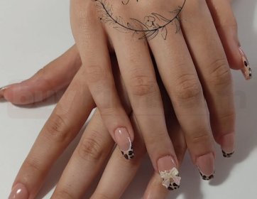 Modern Leopar ve Fiyonk Detaylı Model