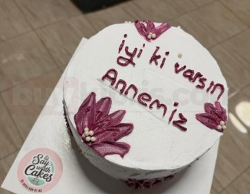 Kişiye Özel Yazılı Kutlama Pastası