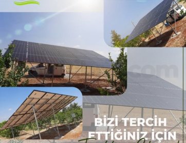 Arazi Tipi Güneş Enerji Kurulumu