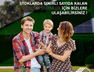 Sınırlı Stokta Güneş Enerji Sistemleri