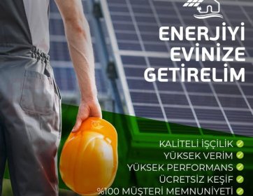 Enerjiyi Evinize Taşıyoruz