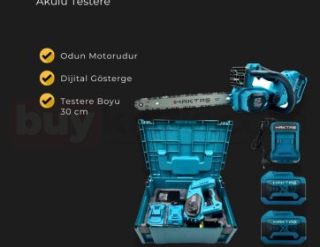 Haktaş 30 cm Akülü Testere Seti