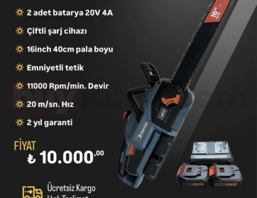 Kraftpro Odun Motoru 20V