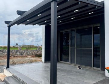 LED Aydınlatmalı Otomatik Pergola Sistemi