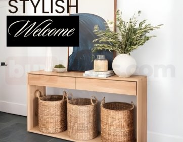 Modern Ahşap Dresuar ve Depolama Ünitesi