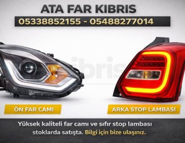 Ön Far Camı ve Arka Stop Lambası Satışı
