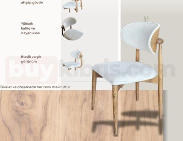 LIDYA X Ahşap Modern Sandalye Üretimi