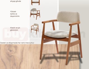 ALYA Ahşap Kollu Sandalye Üretimi