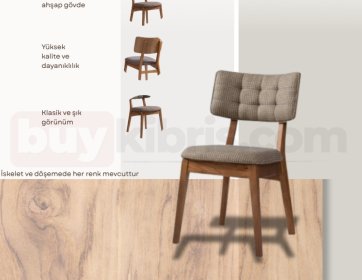 BELLA Ahşap Döşemeli Sandalye Üretimi