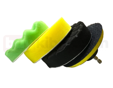 HGV Araç Oto 4'lü Matkap Ucu Polisaj Sünger Seti