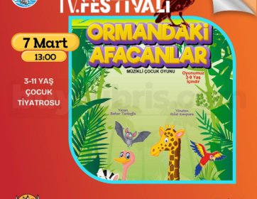 Ormandaki Afacanlar Müzikli Çocuk Oyunu – 7 Mart 13:00