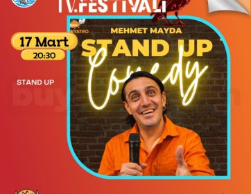 Mehmet Mayda Stand Up Gösterisi – 17 Mart 20:30