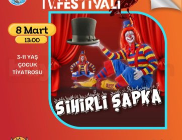 Sihirli Şapka Çocuk Tiyatrosu – 8 Mart 13:00