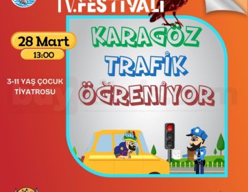 Karagöz Trafik Öğreniyor Çocuk Tiyatrosu – 28 Mart 13:00